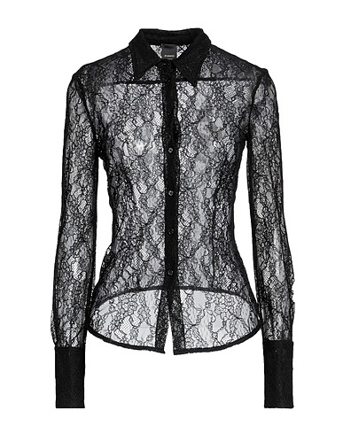 PINKO Solid color shirts & blouses 88% Polyamide, 12% Elastane