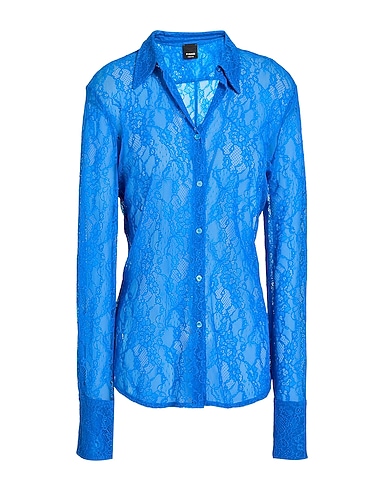 PINKO Lace shirts & blouses 88% Polyamide, 12% Elastane