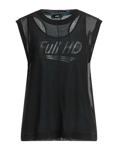 DIESEL T-shirt Noir 100% Polyester