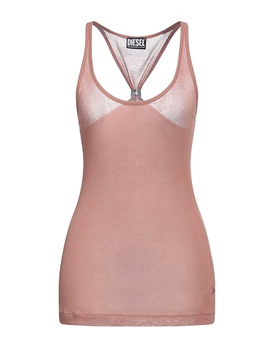 DIESEL Vest Antique rose 100% Modal