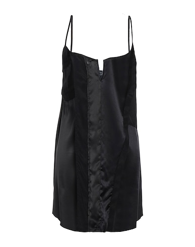 DIESEL Short dress Black 60% Rayon, 40% Silk