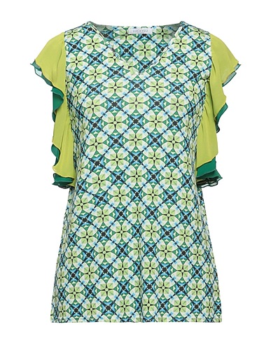 LUCKYLU  Milano Top Green 95% Polyester, 5% Elastane