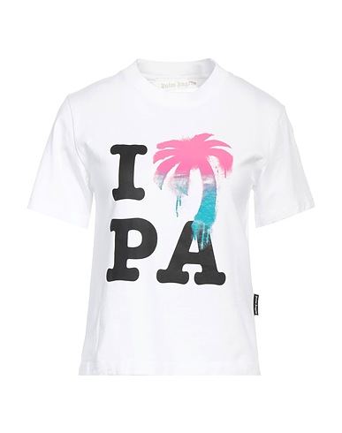 PALM ANGELS T-shirt White 100% Cotton, Polyester