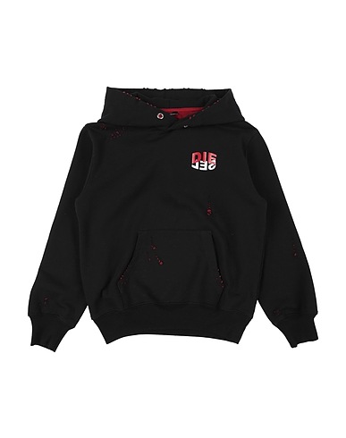 DIESEL Hoodie Schwarz 100% Baumwolle