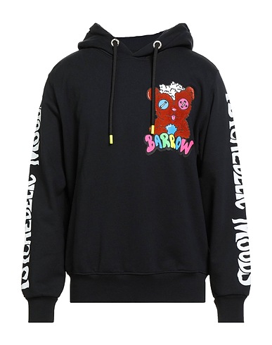 BARROW Hooded sweatshirt Black 100% Cotton