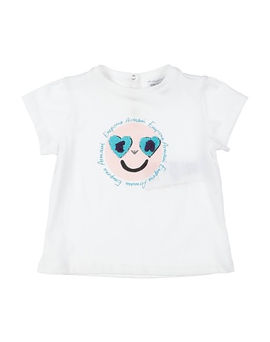 EMPORIO ARMANI T-shirt Bianco 100% Cotone