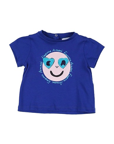 EMPORIO ARMANI T-shirt Blue 100% Cotton
