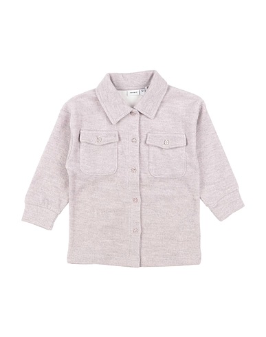 NAME IT® Patterned shirts & blouses Mauve 98% Organic cotton, 2% Viscose