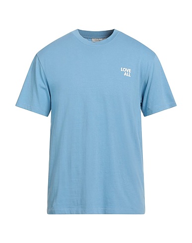 IH NOM UH NIT T-shirt Azzurro 95% Cotone, 5% Elastan