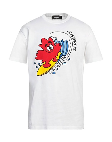 DSQUARED2 Ｔシャツ ホワイト コットン 100%