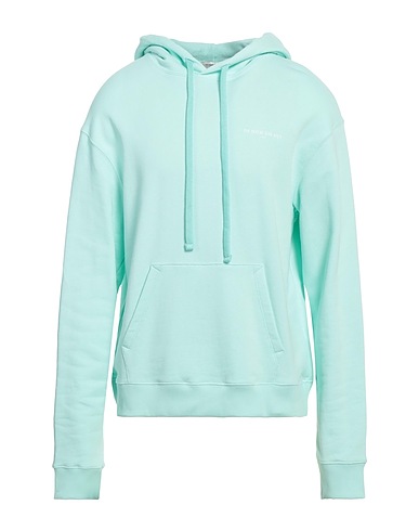 IH NOM UH NIT Hooded track jacket  Turquoise 100% Cotton