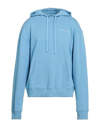 IH NOM UH NIT Felpa Azzurro 100% Cotone