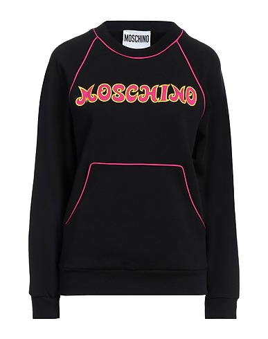 MOSCHINO Felpa COUTURE Nero 100% Cotone