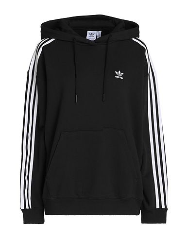 ADIDAS ORIGINALS Φούτερ 3S OS HOODIE
 Μαύρο 100% Βαμβάκι