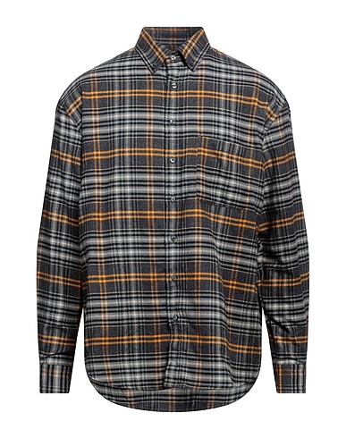 LC23 Checked shirt Grey 100% Cotton