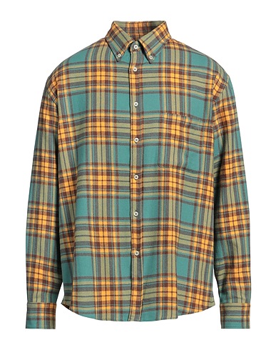 LC23 Camicia a quadri Verde petrolio 100% Cotone