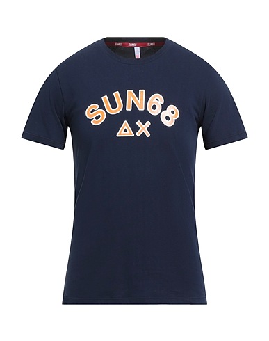 SUN 68 T-shirt Midnight blue 100% Cotton