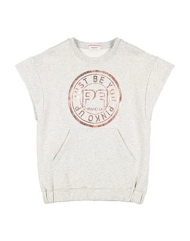 PINKO UP Sweatshirt Grey 100% Cotton