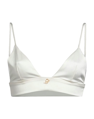 BLUMARINE Top Weiß 71% Acetat, 27% Viskose, 2% Elastan
