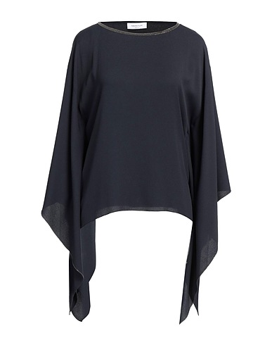 FABIANA FILIPPI Cape Midnight blue 57% Acetate, 43% Silk