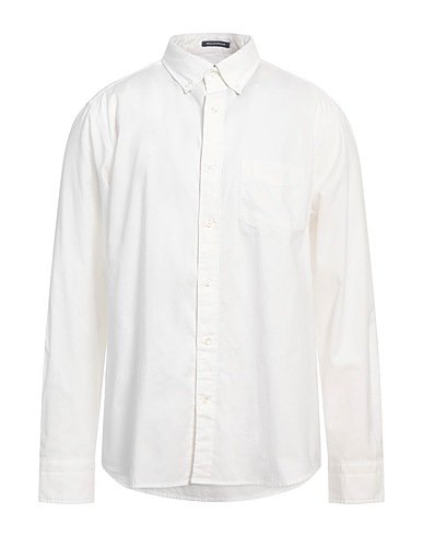 GANT Solid colour shirt White 100% Cotton