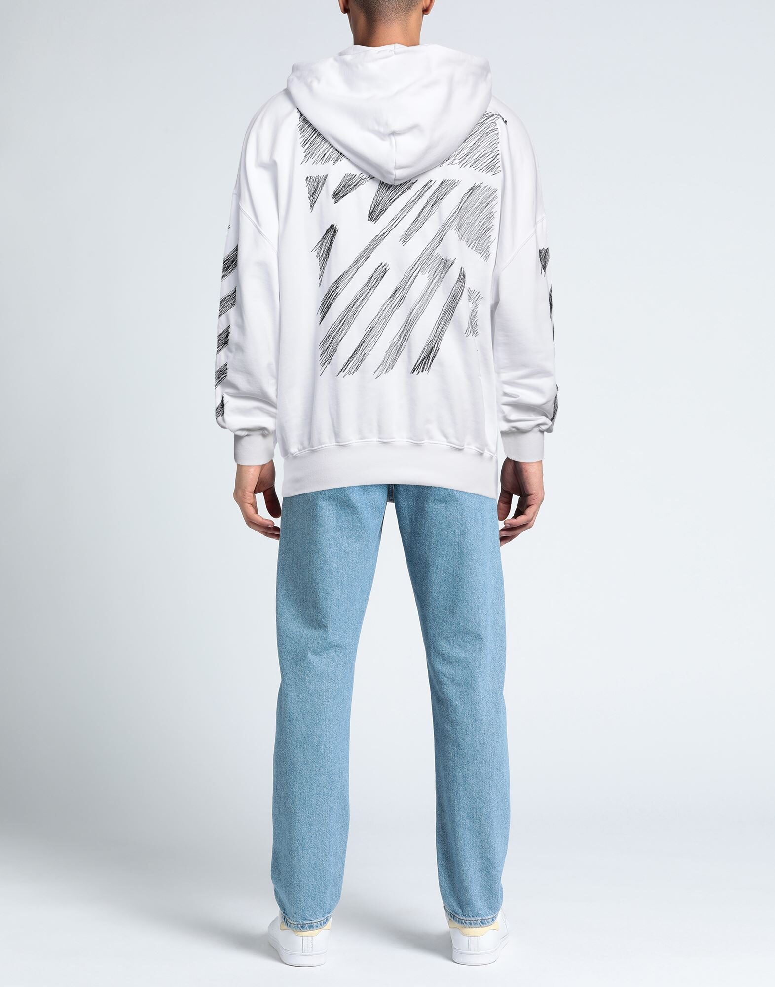 OFF-WHITE™ ニット＆スウェット | スウェット ホワイト メンズ | YOOX