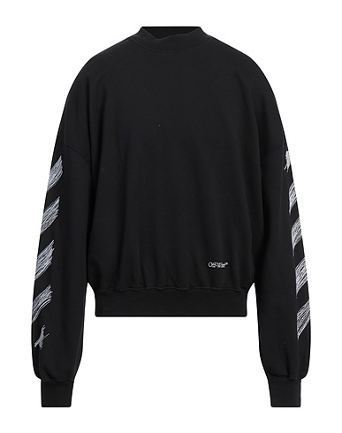 OFF-WHITE™ Sweatshirt Black 100% Cotton, Elastane