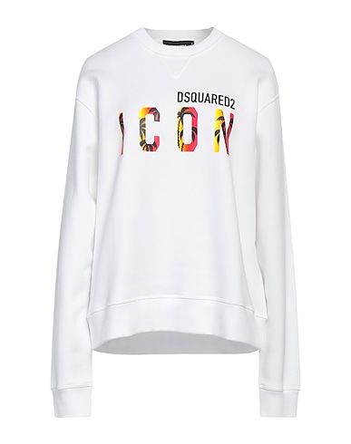 DSQUARED2 Sweatshirt White 100% Cotton