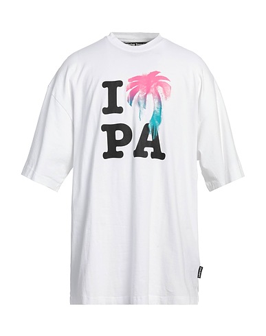PALM ANGELS Ｔシャツ ホワイト コットン 100%