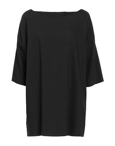 ALESSIO BARDELLE Top Black 64% Polyester, 34% Viscose, 2% Elastane