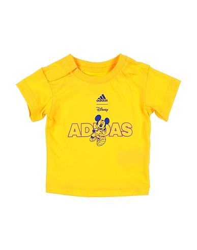 ADIDAS T-shirt I DY MM T
 Yellow 100% Cotton