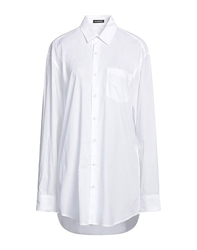 ANN DEMEULEMEESTER Office dress White 100% Cotton