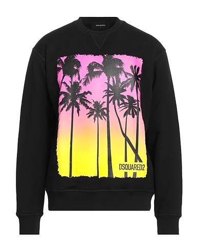 DSQUARED2 Sweatshirt Black 100% Cotton