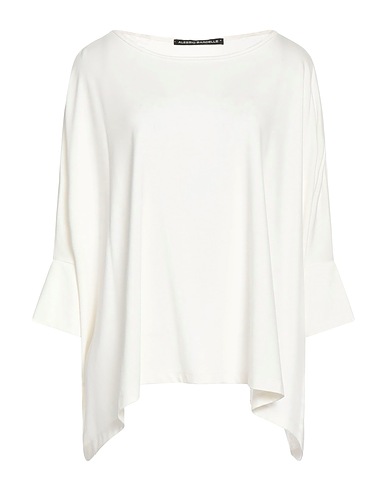 ALESSIO BARDELLE T-shirt Avorio 63% Viscosa, 32% Nylon, 5% Elastan