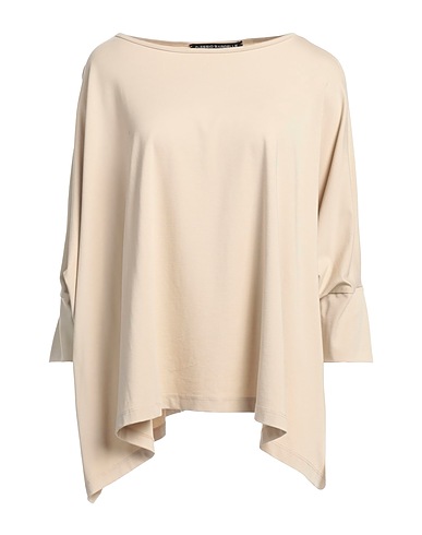 ALESSIO BARDELLE T-shirt Beige 63% Viscosa, 32% Nylon, 5% Elastan
