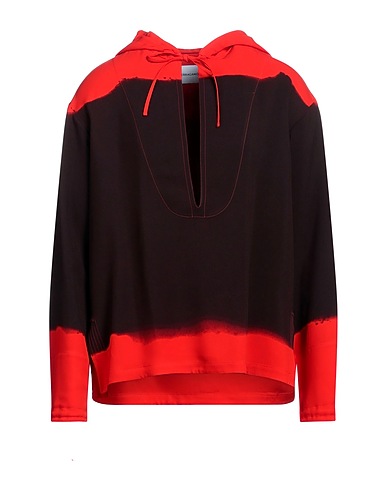 FERRAGAMO Hooded track jacket  Red 100% Viscose