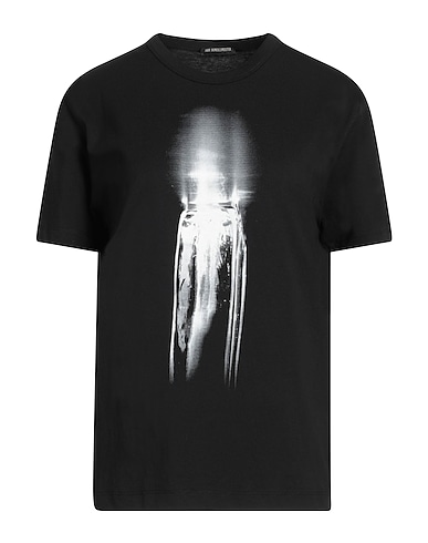 ANN DEMEULEMEESTER T-shirt NERO 100% Coton