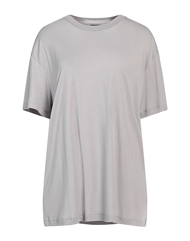 DIESEL Basic T-shirt Grey 100% Lyocell