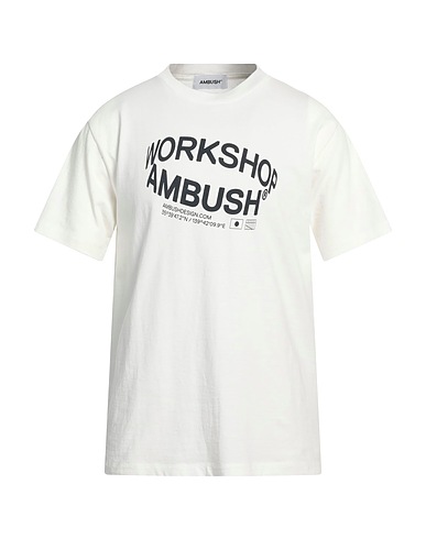 AMBUSH T-shirt Λευκό 100% Βαμβάκι