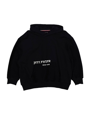 TOMMY HILFIGER Sweatshirt Midnight blue 100% Cotton, Elastane