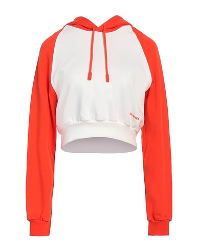 SUNNEI Hooded track jacket  Orange 100% Cotton
