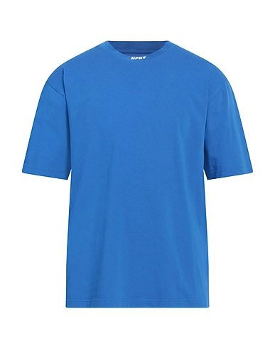 HERON PRESTON T-shirt Blu 100% Cotone