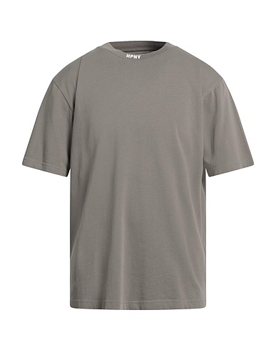 HERON PRESTON Camiseta Gris 100% Algodón