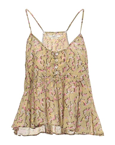 MARANT ÉTOILE Top Sage green 100% Cotton