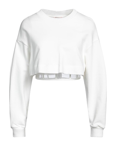 MCQUEEN Sweatshirt White 100% Cotton, Polyamide