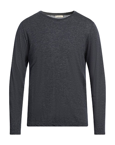 BELLWOOD Basic T-Shirt Midnight blue 70% Viscose, 30% Wool