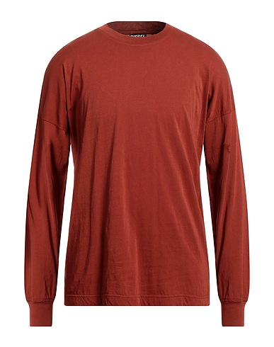 DIESEL T-shirt Brown 100% Cotton