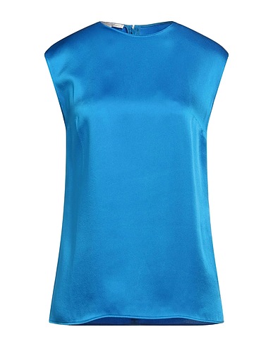 STELLA McCARTNEY Top Azure 65% Acetate, 35% Viscose