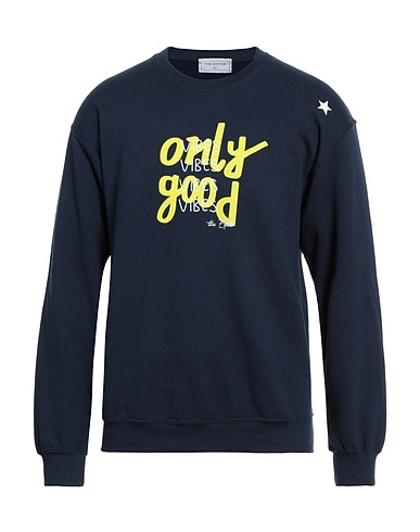 THE EDITOR Sweatshirt Nachtblau 50% Baumwolle, 50% Polyester