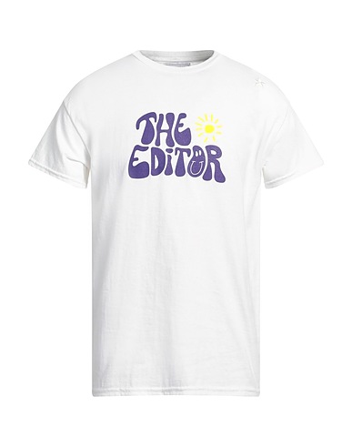 THE EDITOR T-shirt White 100% Cotton